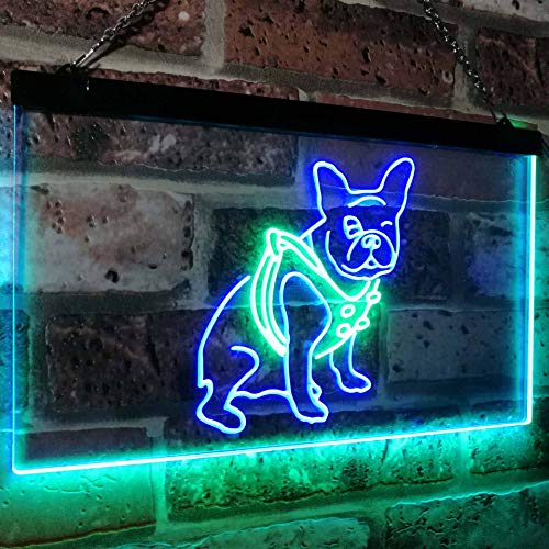 French Bulldog LED Light Sign - Way Up Gifts