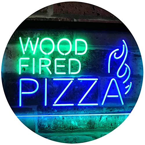 Wood Fired Pizza LED Light Sign - LED Gift Works
