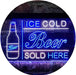 Ice Cold Beer Sold Here LED Light Sign - Way Up Gifts