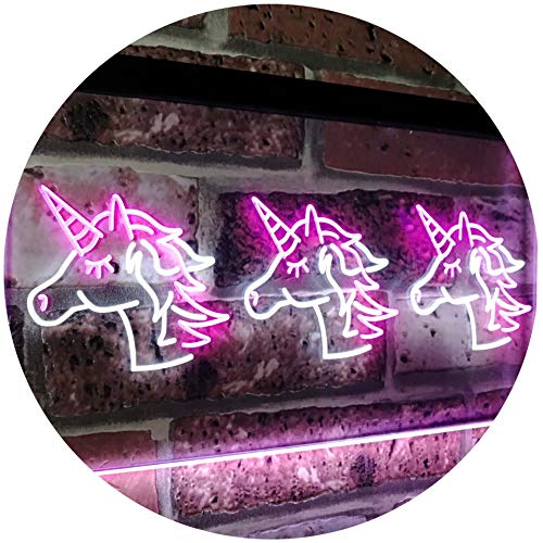 Three Unicorns LED Light Sign - Way Up Gifts