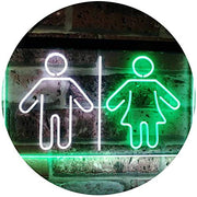 Restrooms LED Light Sign - LED Gift Works