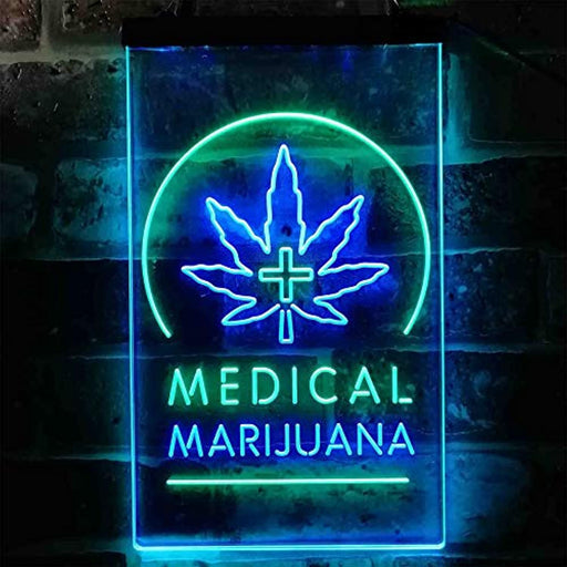 Medical Marijuana LED Light Sign - Way Up Gifts
