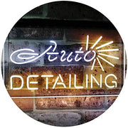 Car Body Shop Auto Detailing LED Light Sign - LED Gift Works