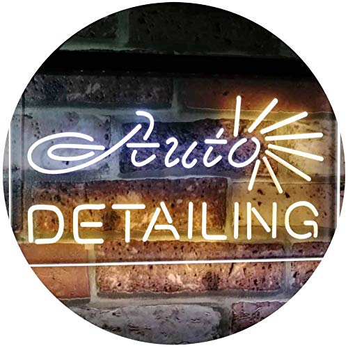 Car Body Shop Auto Detailing LED Light Sign - LED Gift Works