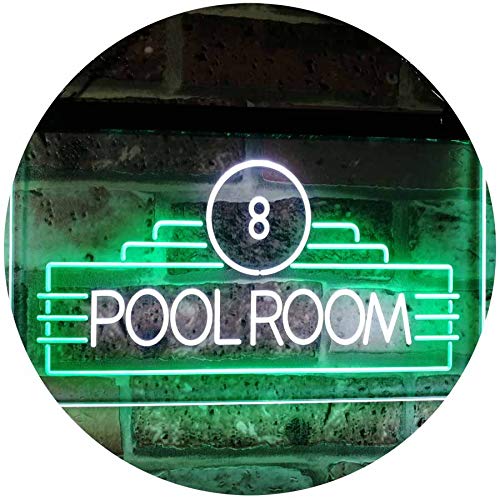 Billiards Pool Room LED Light Sign - Way Up Gifts