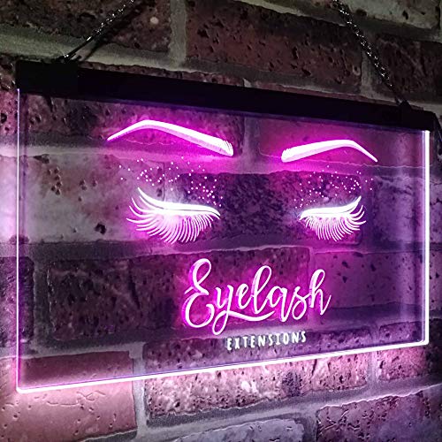 Beauty Salon Eyelash Extensions LED Neon Light Sign - Way Up Gifts