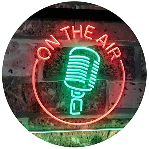 Microphone On The Air LED Light Sign - Way Up Gifts
