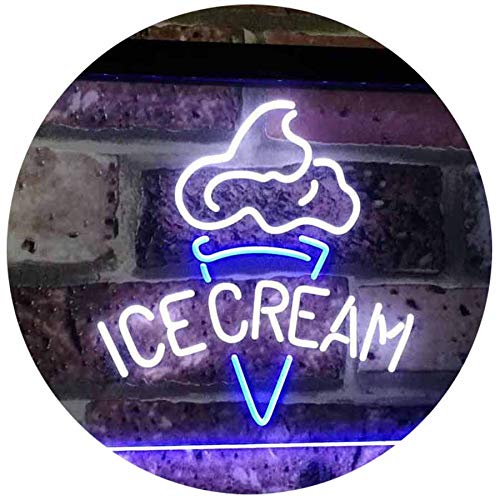 Ice Cream LED Light Sign - LED Gift Works