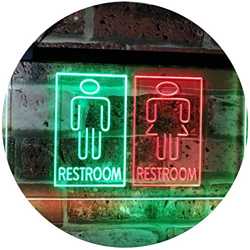 Male Female Restroom LED Light Sign - Way Up Gifts