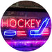 Sports Man Cave Hockey LED Light Sign - Way Up Gifts