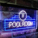 Billiards Pool Room LED Light Sign - Way Up Gifts