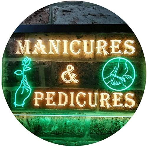 Manicures and Pedicures LED Light Sign - Way Up Gifts