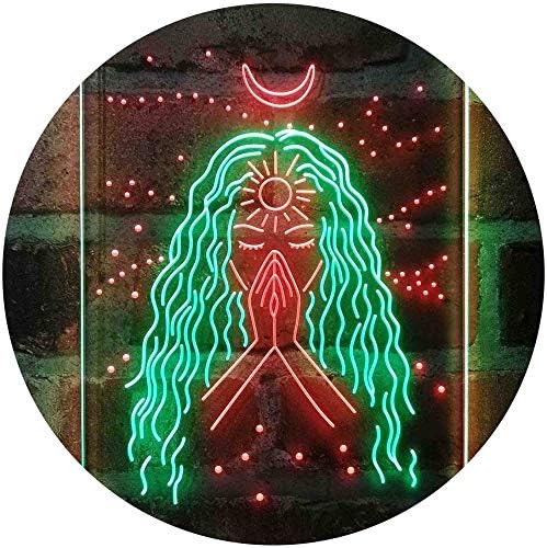 Psychic Girl Moon Star Bedroom Decoration LED Light Sign - LED Gift Works
