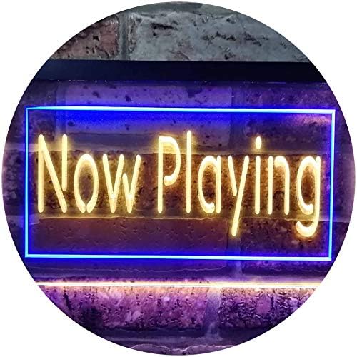 Now Playing Movie Night Home Theater LED Light Sign - Way Up Gifts