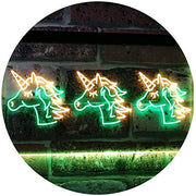 Three Unicorns LED Light Sign - LED Gift Works