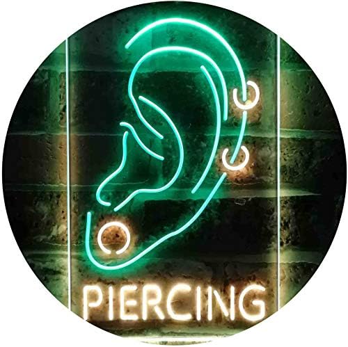Ear Piercing Display LED Light Sign - Way Up Gifts
