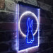 Rabbit Moon Window Display LED Light Sign - Way Up Gifts