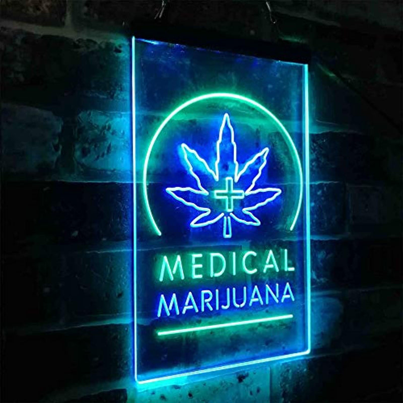 Buy Medical Marijuana LED Neon Light Sign — LED Gift Works