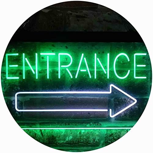 Entrance Right Arrow LED Light Sign - LED Gift Works