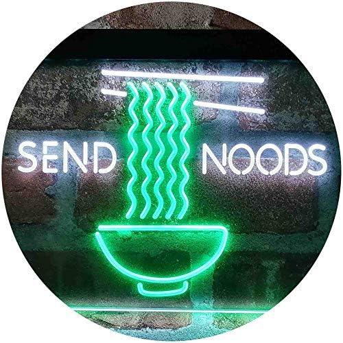 Humor Send Noods Noodles Home Decoration LED Light Sign - LED Gift Works