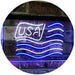 USA Flag LED Light Sign - Way Up Gifts
