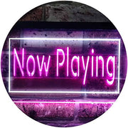 Now Playing Movie Night Home Theater LED Light Sign - LED Gift Works