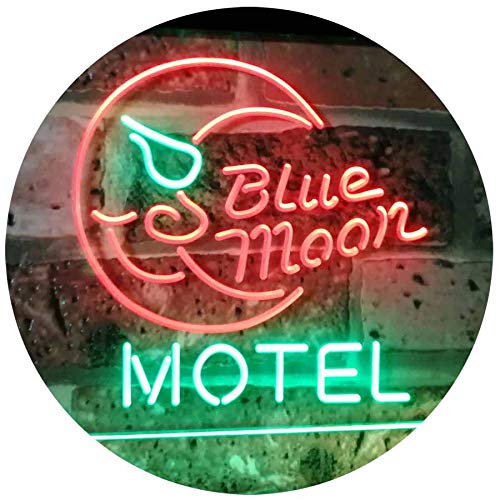 Blue Moon Motel LED Light Sign - LED Gift Works