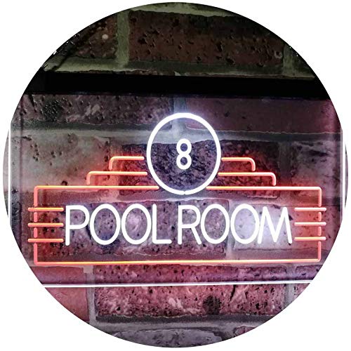 Billiards Pool Room LED Light Sign - Way Up Gifts