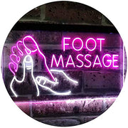 Foot Massage LED Light Sign - LED Gift Works