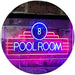 Billiards Pool Room LED Light Sign - Way Up Gifts
