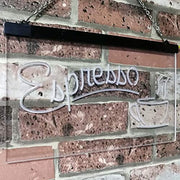 Coffee Espresso LED Light Sign - LED Gift Works