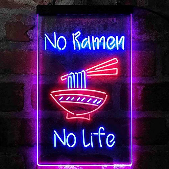 No Ramen No Life Shop LED Light Sign - Way Up Gifts