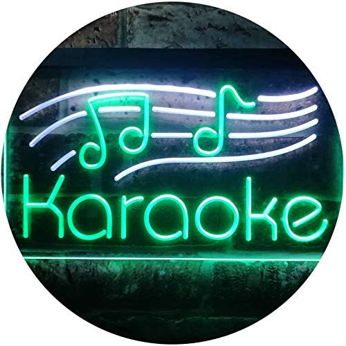 Karaoke Music Notes LED Light Sign - LED Gift Works