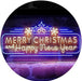 Merry Christmas & Happy New Year Dual Color LED Light Sign - Way Up Gifts