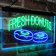 Fresh Donuts LED Light Sign - LED Gift Works