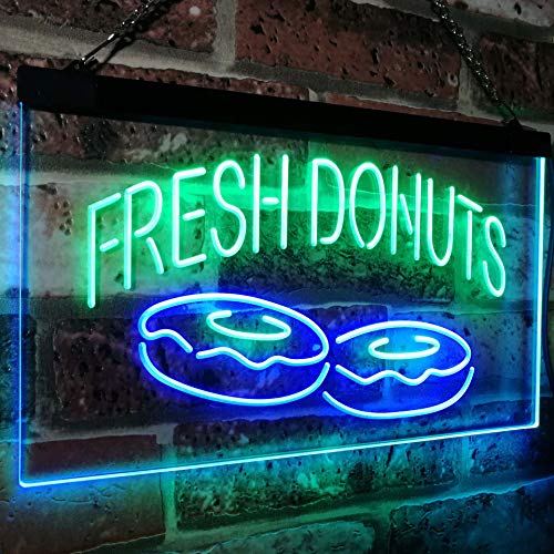 Fresh Donuts LED Light Sign - LED Gift Works