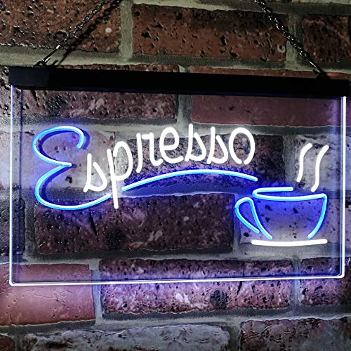 Coffee Espresso LED Light Sign - Way Up Gifts