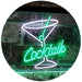 Cocktails LED Light Sign - Way Up Gifts
