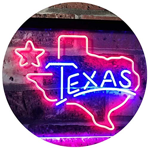 State of Texas LED Light Sign - LED Gift Works