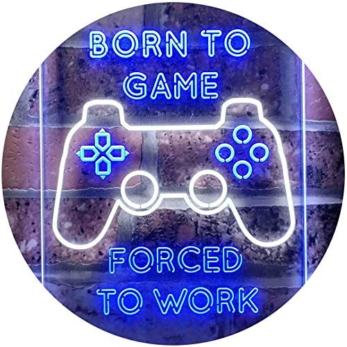 Born to Game Room LED Light Sign - Way Up Gifts