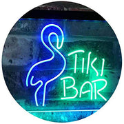 Flamingo Tiki Bar LED Light Sign - LED Gift Works