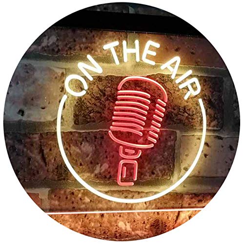 Microphone On The Air LED Light Sign - Way Up Gifts