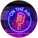Microphone On The Air LED Light Sign - Way Up Gifts