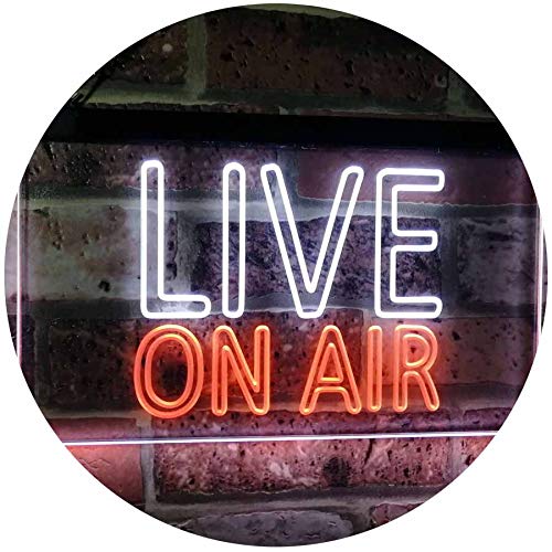 Live On Air Recording Studio LED Neon Light Sign - Way Up Gifts