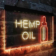 Hemp Oil LED Light Sign - LED Gift Works