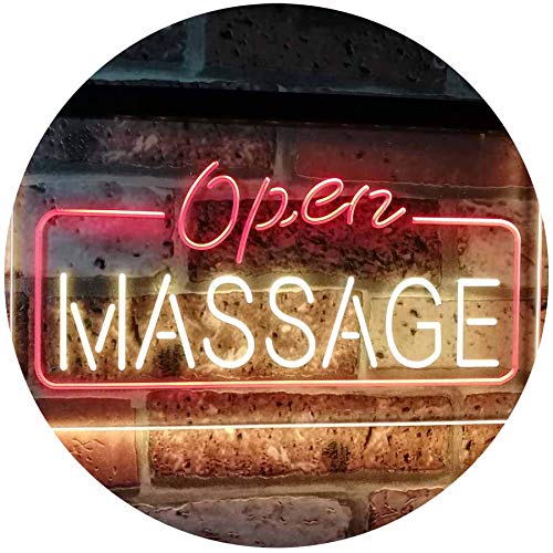 Open Massage LED Light Sign - Way Up Gifts