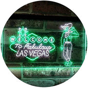 Cowboy Welcome to Las Vegas LED Light Sign - LED Gift Works