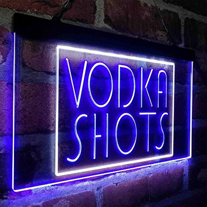 Vodka Shots Bar LED Light Sign - Way Up Gifts