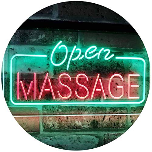 Open Massage LED Light Sign - Way Up Gifts