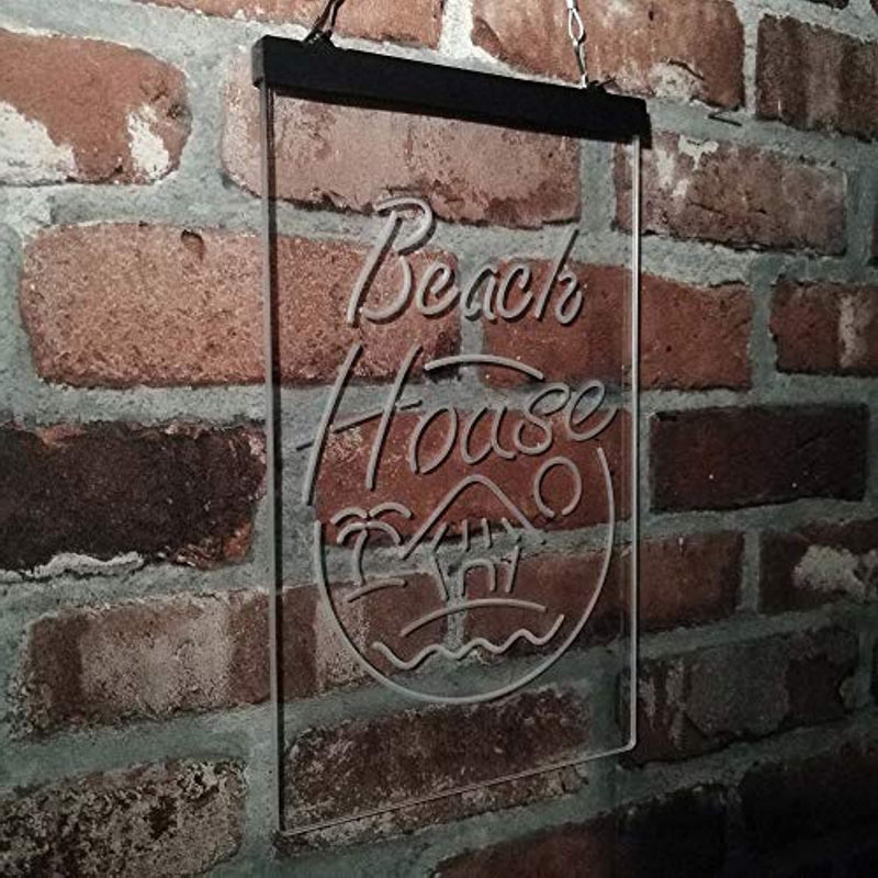 Vacation Beach House Decor Display LED Light Sign - LED Gift Works